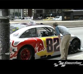Red Bull Turns NASCAR Toyota Camry Race Car Into a Chicago Taxi [video]