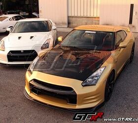 Top Secret Goes Gold With Nissan GT-R, Sports New Front Bumper