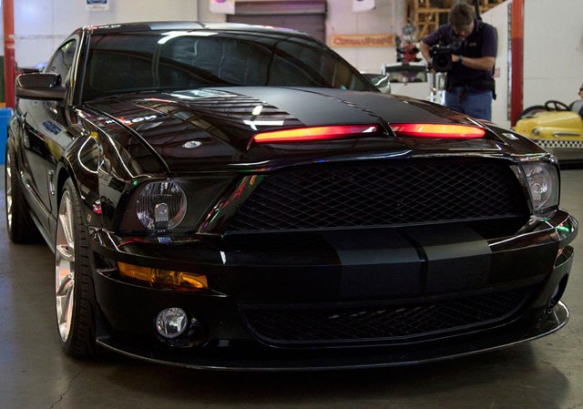 Knight Rider Ford Rear Knight Rider Ford Mustang K.I.T.T. Car Heading to the Auction Block ...