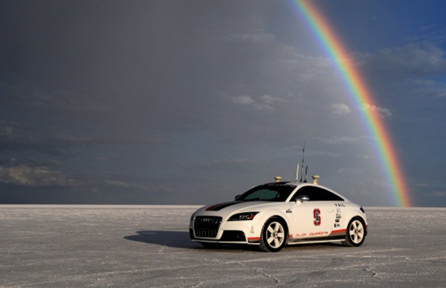 Autonomous Audi TTS Ascends Pikes Peak Sans Driver