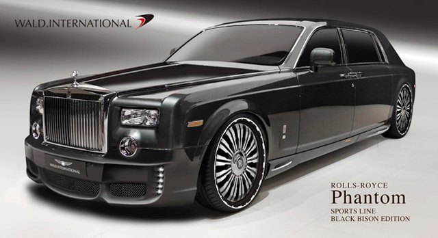 Wald International Gives Rolls-Royce Phantom EWB the 'Black Bison' Treatment