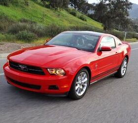 LOS ANGELES, CA., March 26, 2010 – The 2011 Ford Mustang Launch in LA – The 2011 Ford Mustang is the first production car ever to achieve the combination of 305 hp and 31 mpg highway. Equipped with a new 3.7-liter V-6 engine, the Mustang V-6 delivers more technologies, features and performance for 2011. Photo…