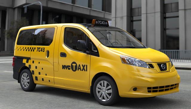 nissan nv to replace ford crown vic as official new york city taxi