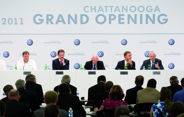 Volkswagen Inaugurates New Factory In Tennessee