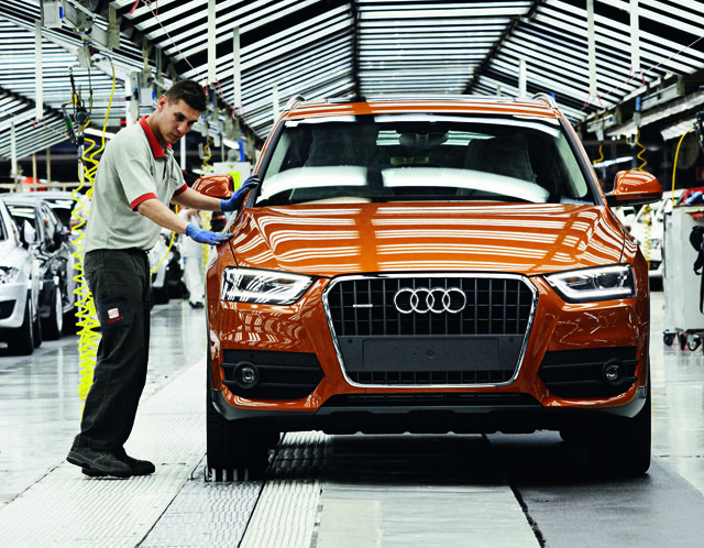 Audi Q3 Begins Production In Spain