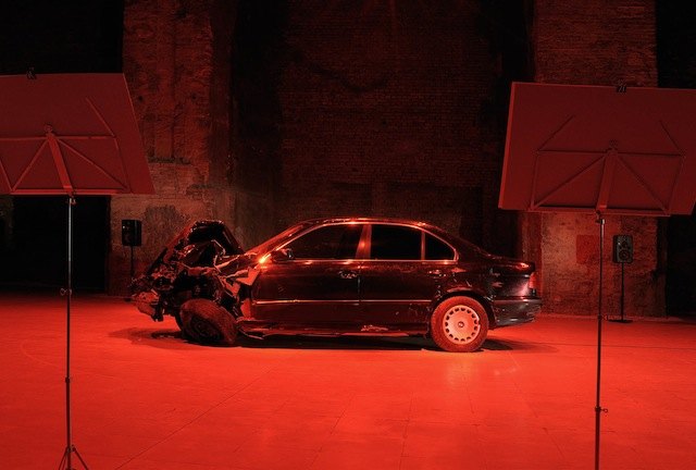 Wrecked BMW Stars In Experimental Hungarian Opera