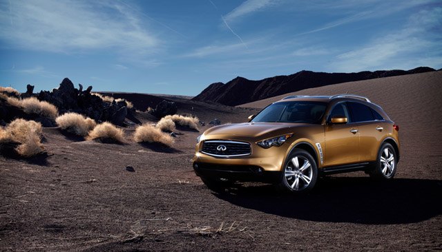 2012 Infiniti FX Gets Updated Look, New Limited Edition Model