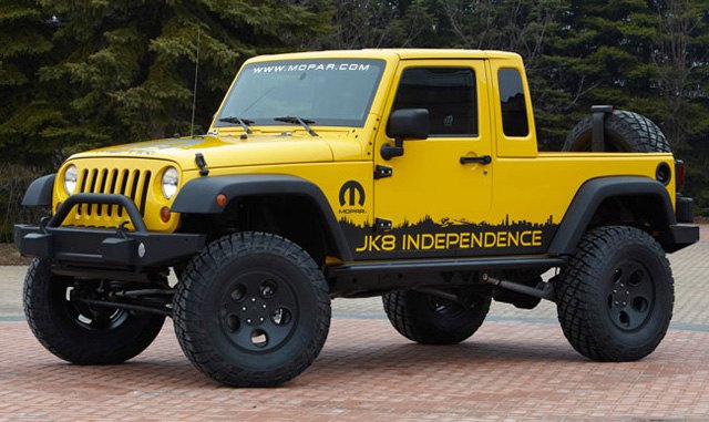 Jeep Releases JK-8 Pickup Truck Conversion (Wrangler) For $5,499