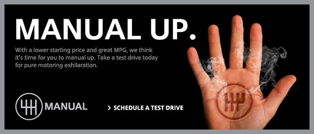 mini manualhood marketing campaign aims to get you driving stick