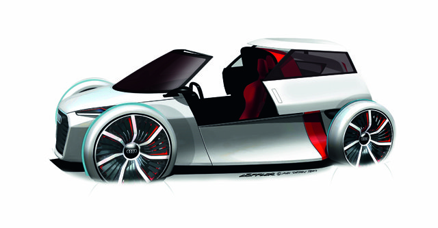 audi urban concept design sketches preview sporty city car