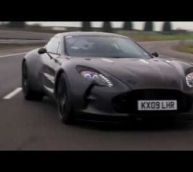 Aston Martin One-77 Supercar Hits the Track in the Latest Teaser Video