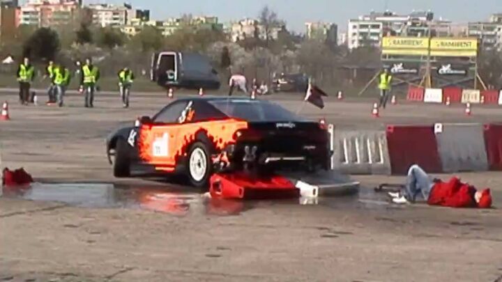 Drifting Gone Wrong: Camera Man Becomes Collateral Damage