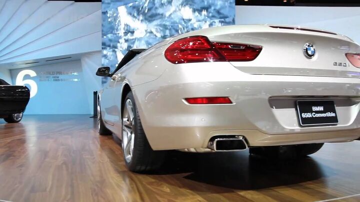 Detroit 2011: 2012 BMW 650i Convertible Debuts, Priced From $91,375 [Video]
