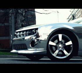 Chrome-Wrapped Camaro and Audi TT Laugh at Subtlety, Good Taste [video]