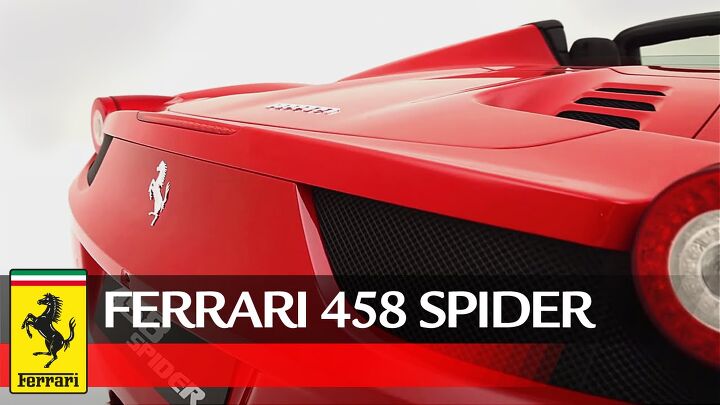 Ferrari 458 Spider Officially Revealed With Retractable Hard-Top [Video]