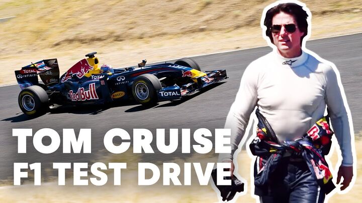 Tom Cruise Drives the Red Bull F1 Car With Impressive Results [Video]