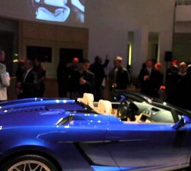 Stars and Cars Lambo LP550-2 Spyder Revealed at Exclusive Gathering in Beverly Hills: 2011 LA Auto Show [Video]