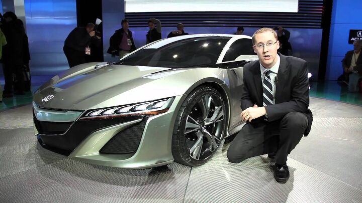 Acura NSX Concept Gets Mid-Engine V6 Hybrid SH-AWD: 2012 Detroit Auto Show