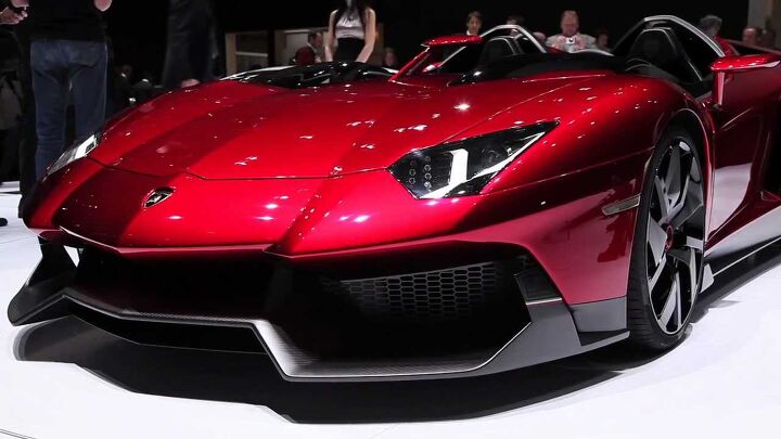 Lamborghini Aventador J Video – First Look: 2012 Geneva Motor Show