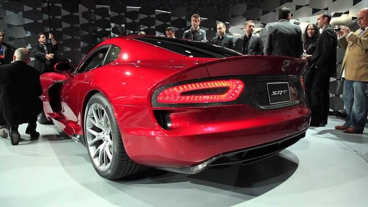 2013 SRT Viper is Still Mean, Now Beautiful Too: 2012 NY Auto Show