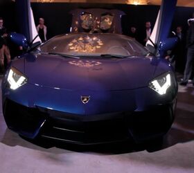 2012 Lamborghini Aventador Roadster Video, First Look: 2012 LA