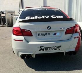 2012 BMW M5 Safety Car With Akrapovic Exhaust [Video]
