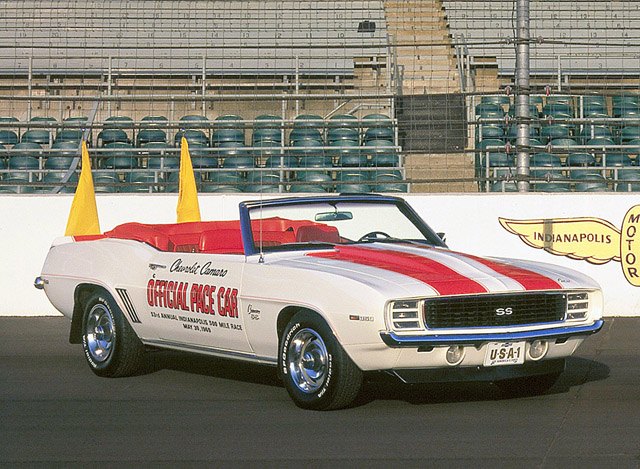 1969 Chevrolet Camaro SS 396 Convertible – Indy 500 Pace Car