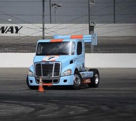who says you can t drift a semi truck video