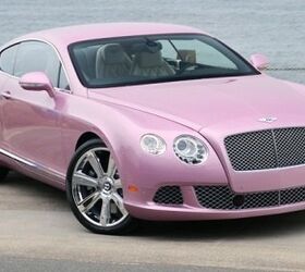 Bentley Continental GT Painted Pink For Charity