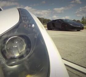 Watch a Twin Turbo Ferrari 458 Destroy a Lamborghini Aventador in a Drag Race [Video]
