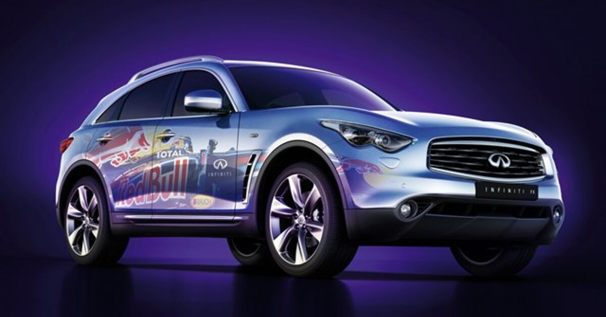 Infiniti FX Red Bull Racing Wrap Announced to Celebrate F1 World ...