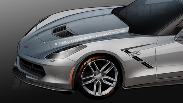 chevrolet corvette c7 zr1 rendered by jalopnik