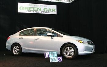 Honda Civic GX Natural Gas Wins "2012 Green Car of the Year" Award