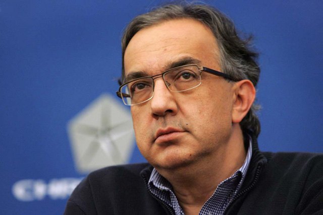 chrysler group ceo sergio marchionne silent about model names