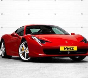 Rent a Ferrari 458 or Lamborghini Aventador at Hertz UK