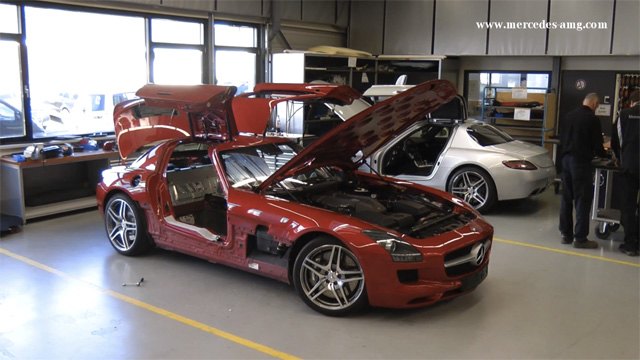 amg performance studio shows off mercedes sls amg customization video