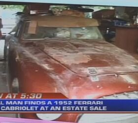 Ferrari 212 Inter Ghia Cabriolet Found In Michigan Garage