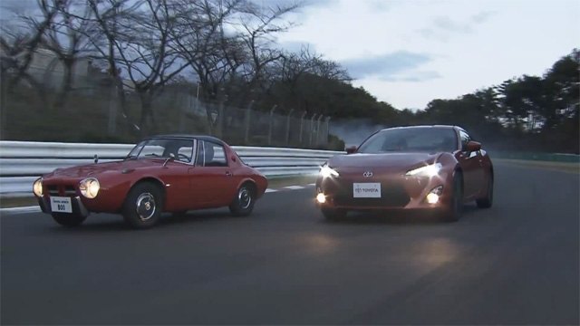 1965 toyota s800 makes appearance in new gt 86 promo video