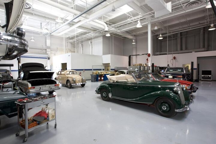 Inside the Mercedes-Benz Classic Center