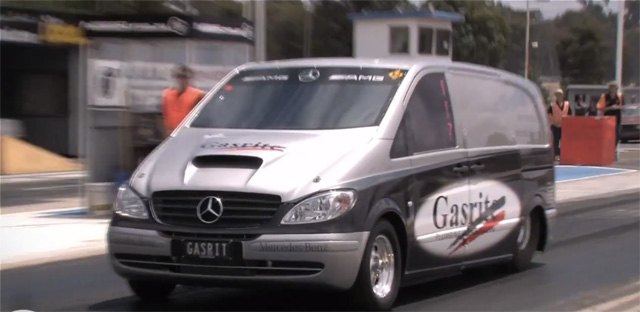 World's Fastest Mercedes-Benz Vito Runs 9s [Video]