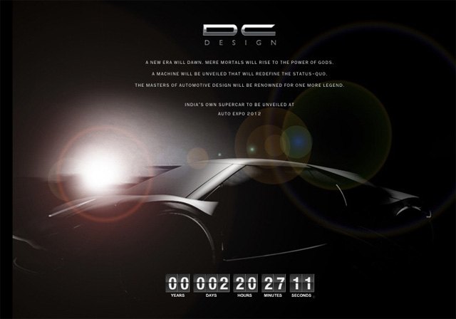 dc design to reveal india s first supercar