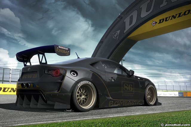 RWB Inspired Toyota GT 86 Foreshadows New Tuning Trend