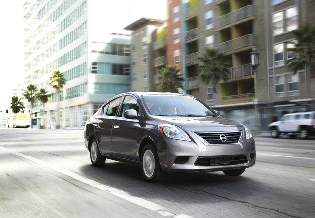 2012 Nissan Versa Tops Sub-Compact Segment