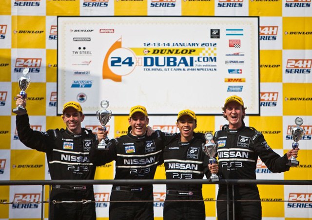 gt academy virtual racers finish 3rd at dubai 24 hours