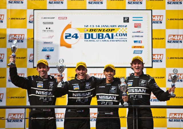 GT Academy Virtual Racers Finish 3rd At Dubai 24 Hours