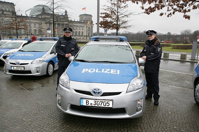 toyota prius is newest addition to berlin police force