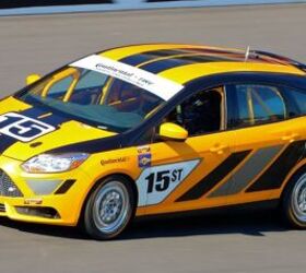 Ford Racing's Focus ST-R will make its competition debut this Friday afternoon running the Grand-Am 200 in the Continental Tire Sports Car Challenge ST class as part of the Grand-Am weekend at Daytona International Speedway. (1/25/2012)