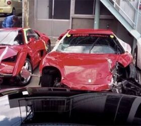 Japanese Exotic Car Pile Up Becomes World's Most Expensive Automotive Graveyard [Video]