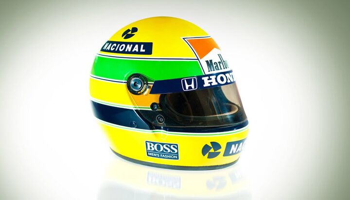 Ayrton Senna Helmet and Racing Suit Up For Auction
