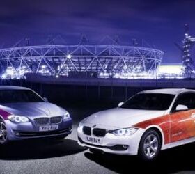 BMW 2012 Olympic Fleet Vehicles Livery Unveiled